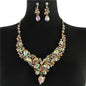 Crystal Evening Necklace Set