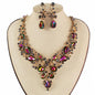 Crystal Evening Necklace Set