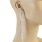 Rhinestones Long Seven Layereds Earring