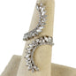 Cubic Zirconia Long Ring