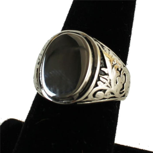 8 inch Stainless Steel Oval Ring