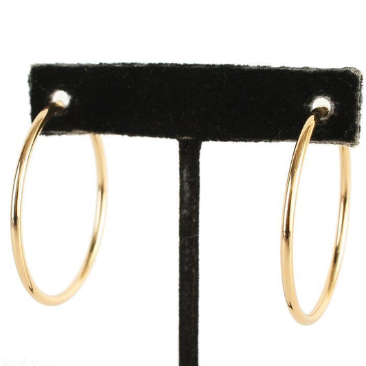 40mm Endless Metal Hoop Earring