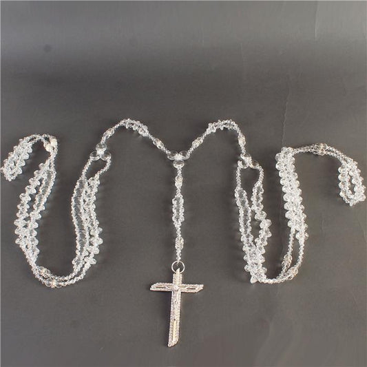 Crystal Beads Wedding Lasso Rosary