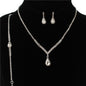 Junior 3 PC Rhinestons Necklace Set