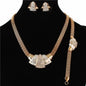 Rhinestone Casting 3PCS Necklace Set