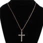 Cubic Zirconia Pendant Cross Necklace