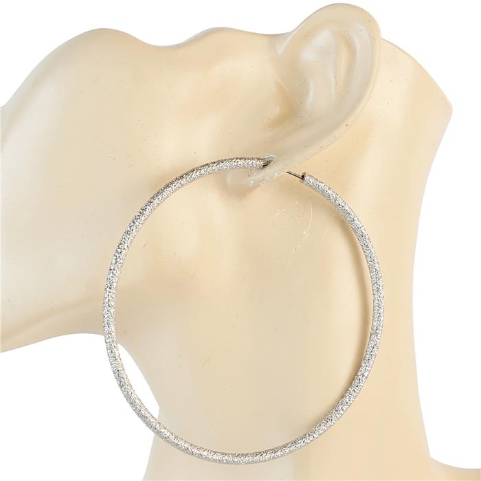 80mm Endless Hoop Earring