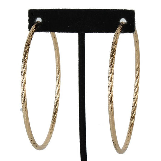 80mm Endless Hoop Earring