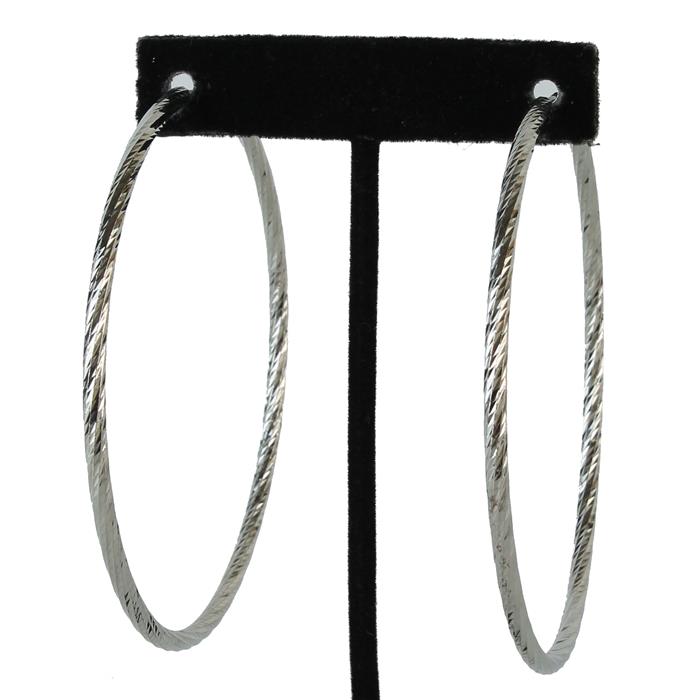 80mm Endless Hoop Earring