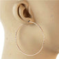 60 MM Hoop Earring