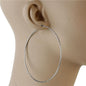 80mm Endless Thin Hoop Earring