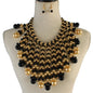 Pearl Bib Necklace Set