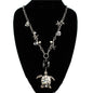 Fashion Turtle Long Necklace set