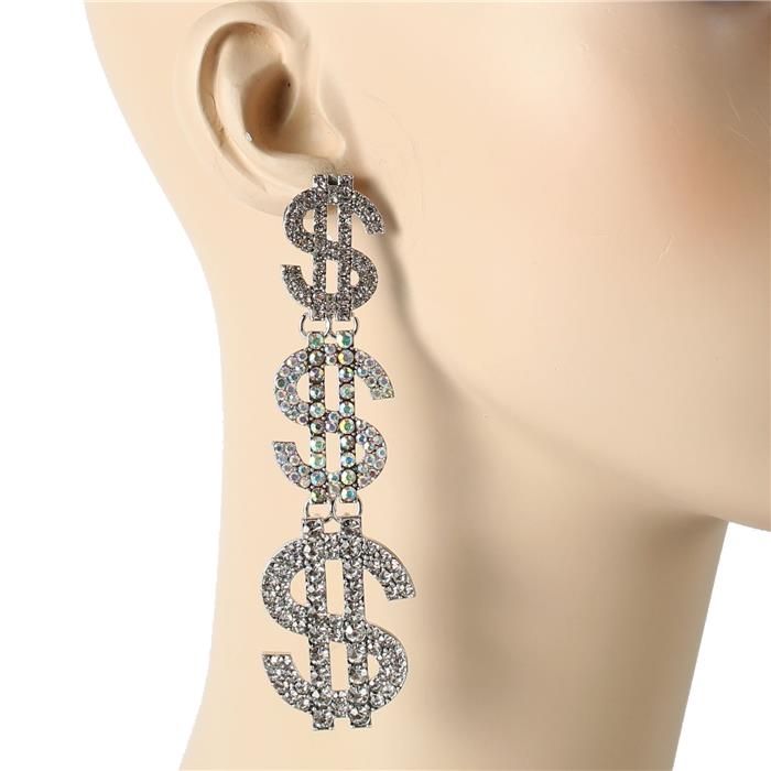 Crystal Long $ Earring