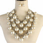 Pearl Drop Necklace Set