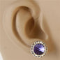 Swarovski 12mm Crystal Earring