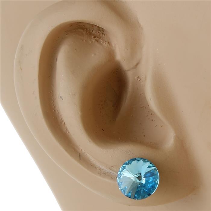 Swarovski 8mm Crystal Earring