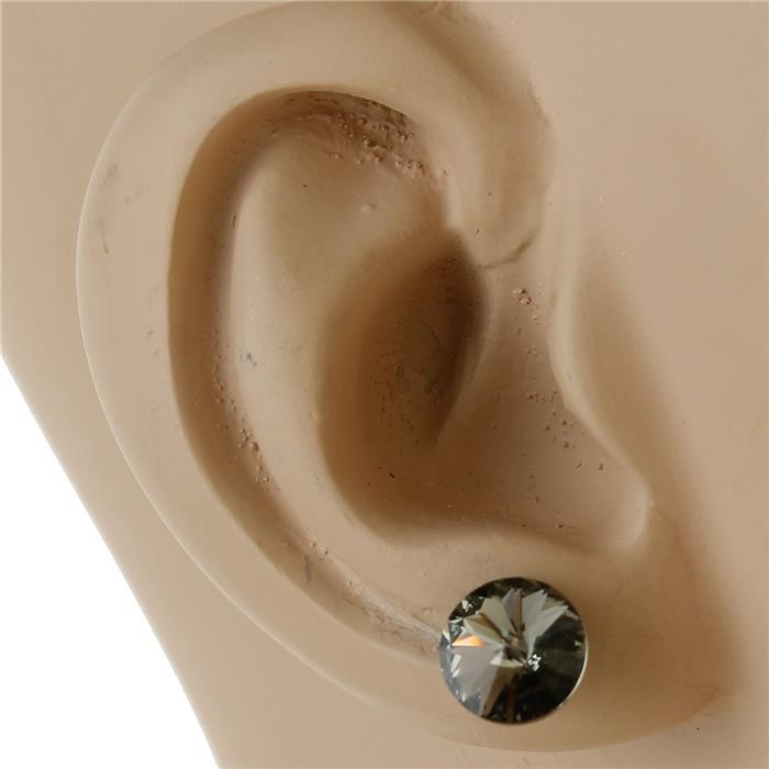 Swarovski 8mm Crystal Earring