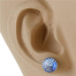 Swarovski 8mm Crystal Earring