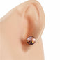 Swarovski 8mm Crystal Earring