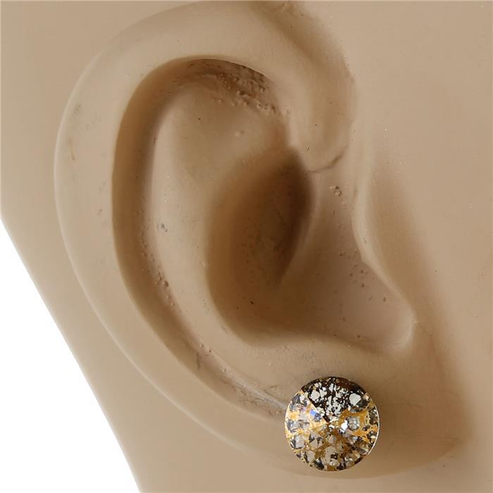 Swarovski 8mm Crystal Earring