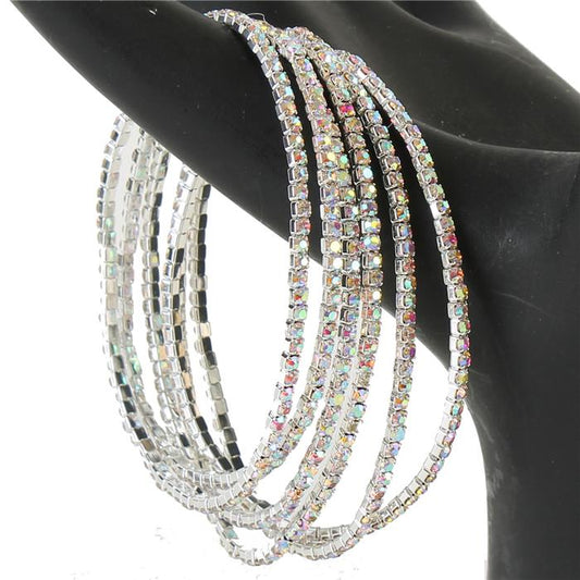 Rhinestones 6 layeres Bracelet