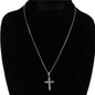 Cubic Zirconia Cross Necklace