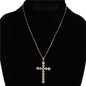 Cubic Zirconia Cross Necklace