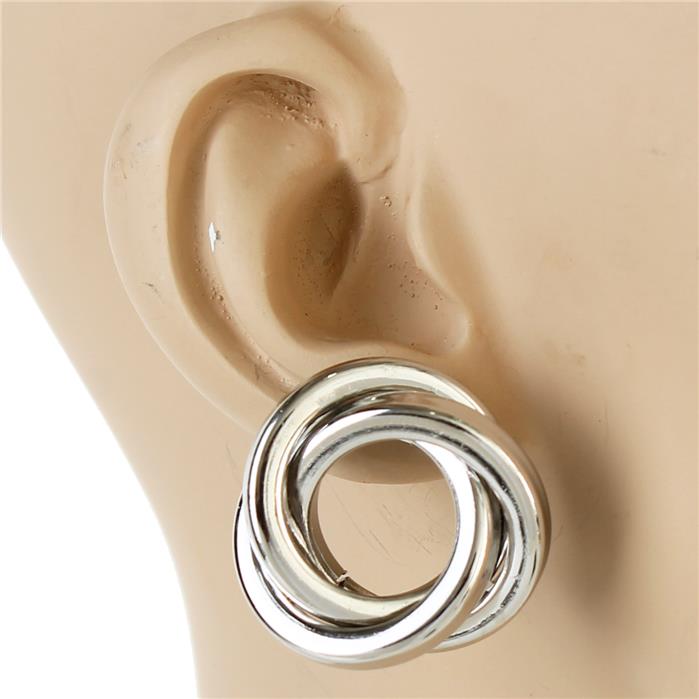 Metal Fashion Round Earring