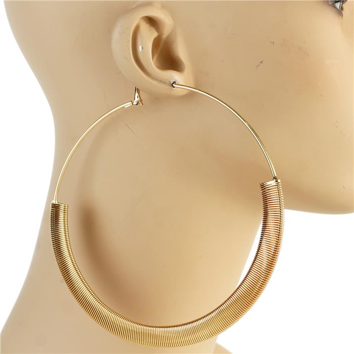 120mm Metal Hoop Earring