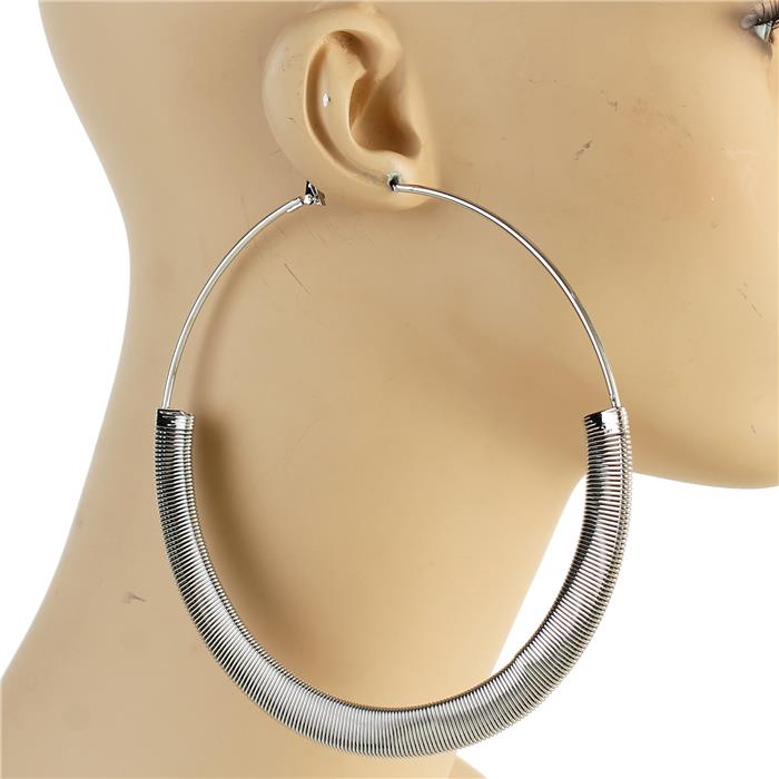 120mm Metal Hoop Earring