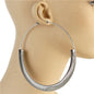 120mm Metal Hoop Earring