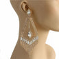 Crystal Evening Chandelier Earring