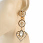 Pearl Heart Clip-On Earring