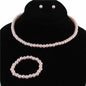 JR Pearl 3 pcs Necklace Set