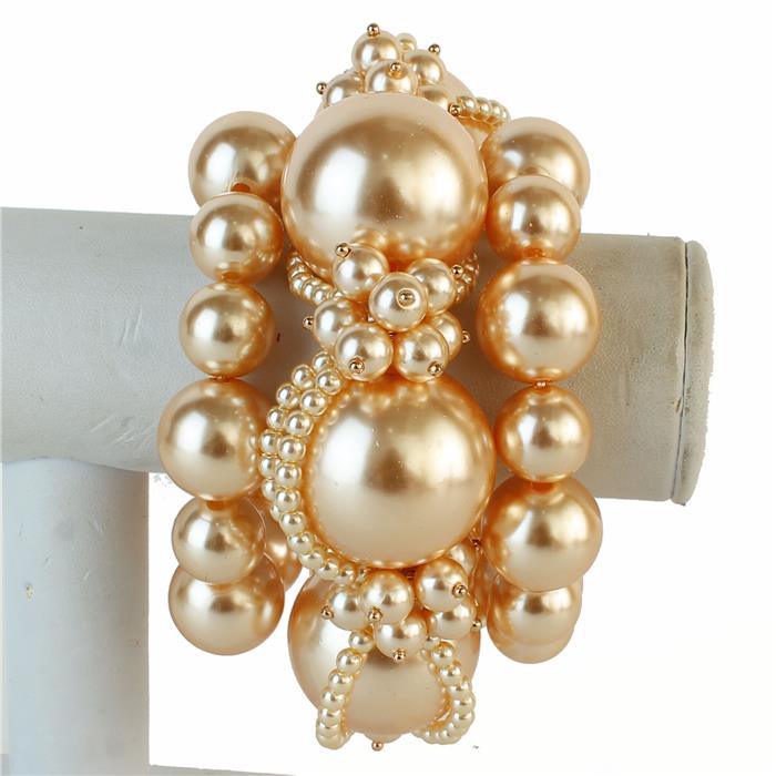 Fashion Pearl 3 Layered Bracelet