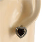 CZ Heart Earring