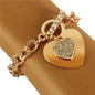 Fashion Heart Chain Bracelet