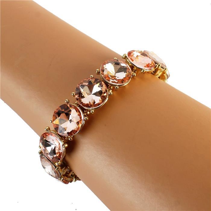 Crystal Round Stretch Bracelet