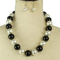 Pearl Ball Necklace Set