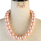 Pearl Ball Necklace Set