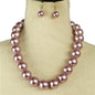 Pearl Ball Necklace Set