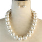 Pearl Ball Necklace Set