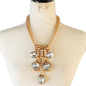 Fashion Metal Drop Necklace Set