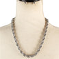 Metal Twist Chain Necklace Set