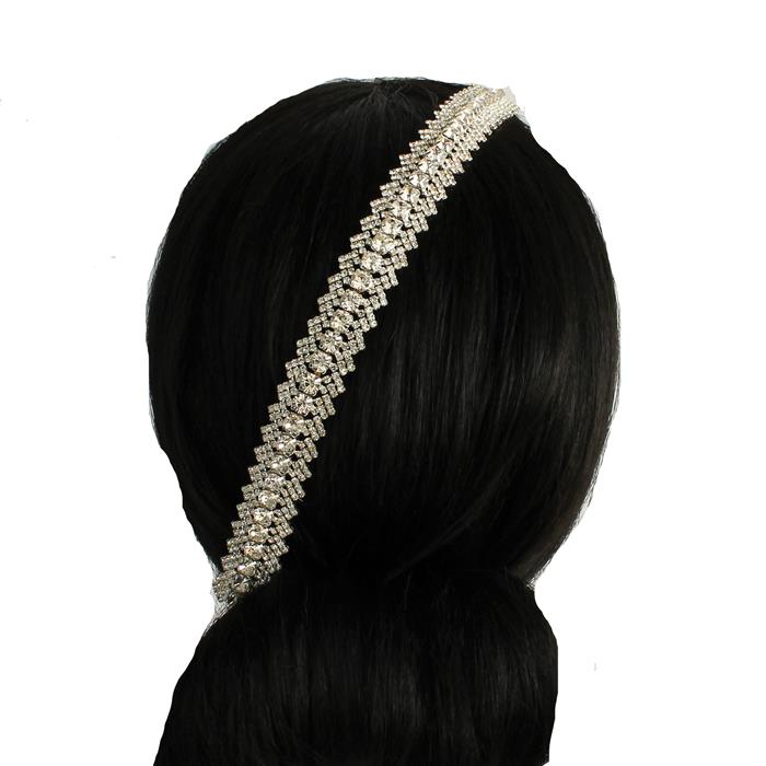 Rhinestones Casting Wired Hair Pin