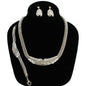 Metal Casting 3 Pcs Necklace Set