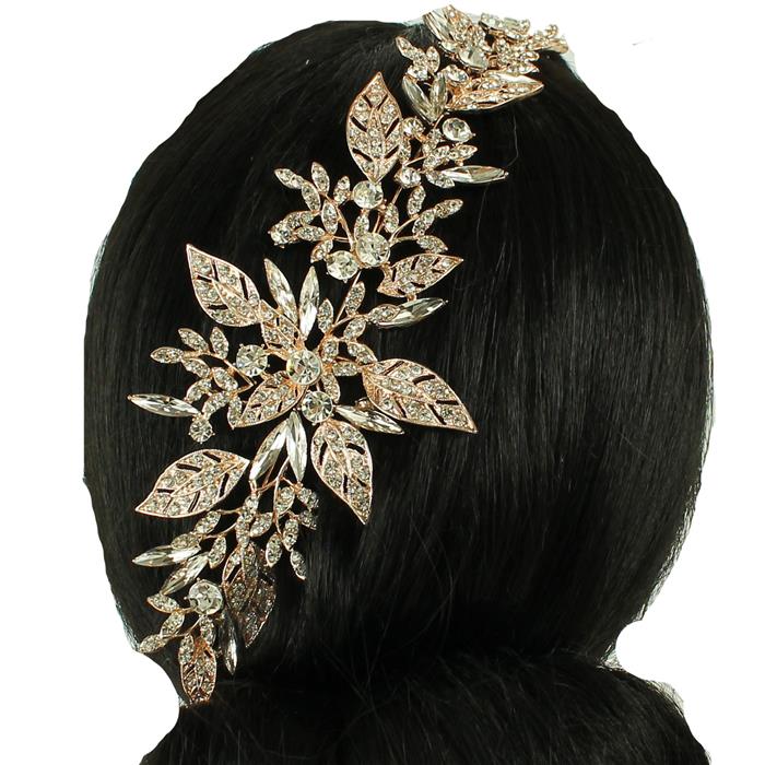 Crystal Metal Long Hair Pin