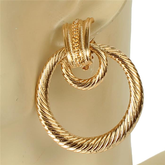 Metal Clip-On Earring