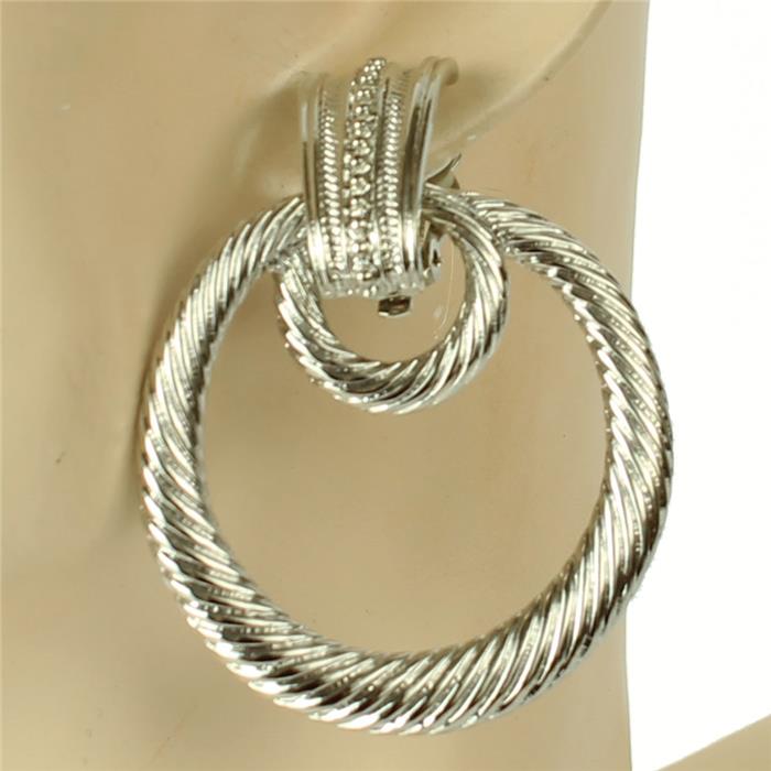 Metal Clip-On Earring